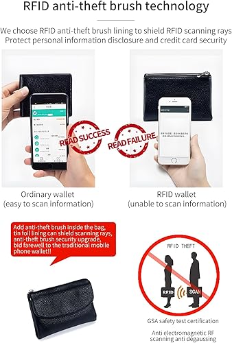 Unisex Pebble Leather Wallet – 5.3 Inch Short Genuine Leather Coin & Card Holder Clutch