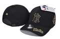 MLB New York Yankees Gold Embroidered Baseball Cap | Premium 39THIRTY Unisex Strapback