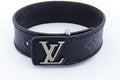 Louis Vuitton Monogram Eclipse Lv Slim Canvas Bracelet  Premium Inspired Version