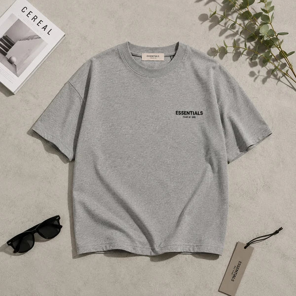 Essentials Tee – Dark Oatmeal| BLEEDESSENTIALS