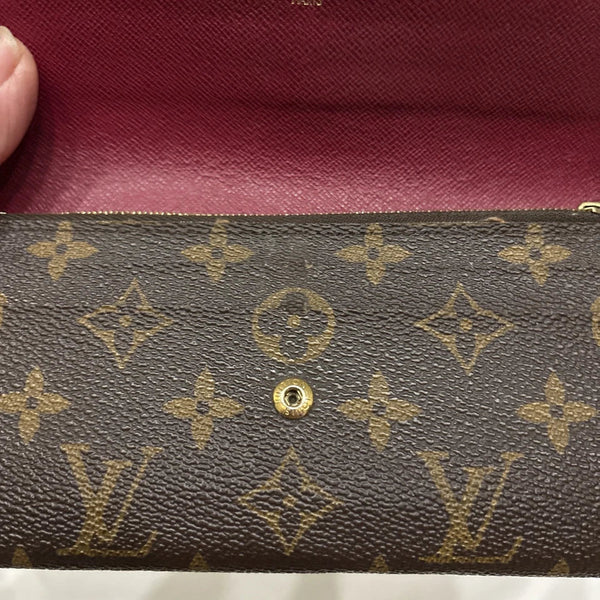 Louis Vuitton Classic Brown Monogram Emilie Wallet Premium Inspired Version