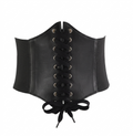 Women’s Waist Trainer Corset Belt – High Waist Leather Body Shaper Bustier Belt