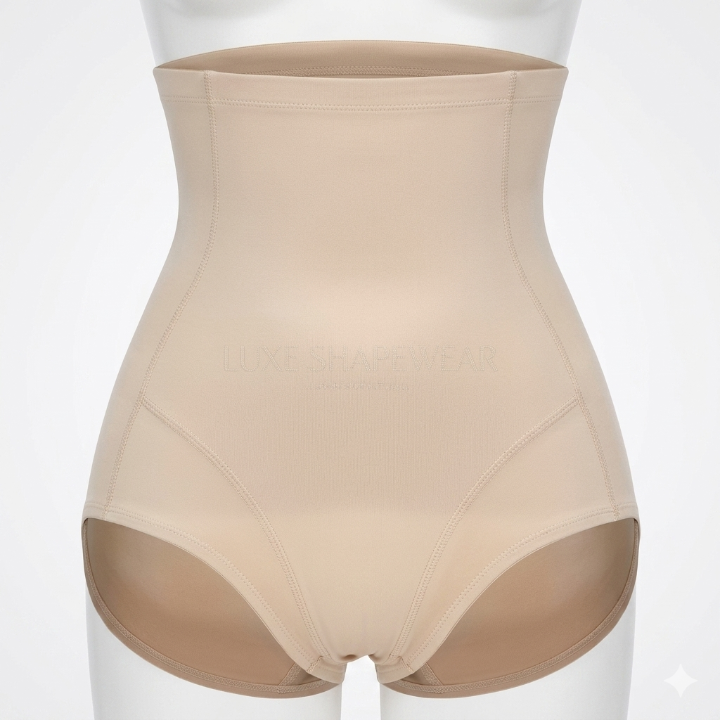 High Waisted Tummy Control Shapewear Panty – X Shape Waist Trainer & Butt Lifter
