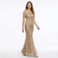 Slim Fit Long Dress for Women S Banquet Host Evening