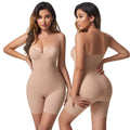 Bra-Free Shapewear Bodysuit – Seamless Nylon Tummy Control Innerwear