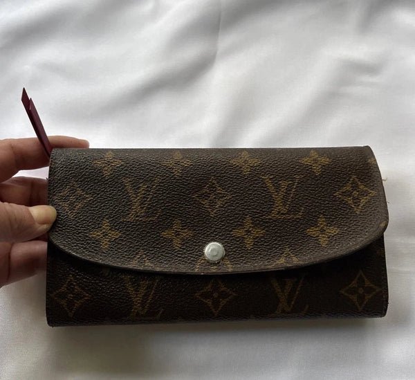 Louis Vuitton Classic Brown Monogram Emilie Wallet Premium Inspired Version