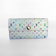 Auth Louis Vuitton Portefeuille Sarah NM Long Wallet Monogram Multicolore  Premium Inspired Version