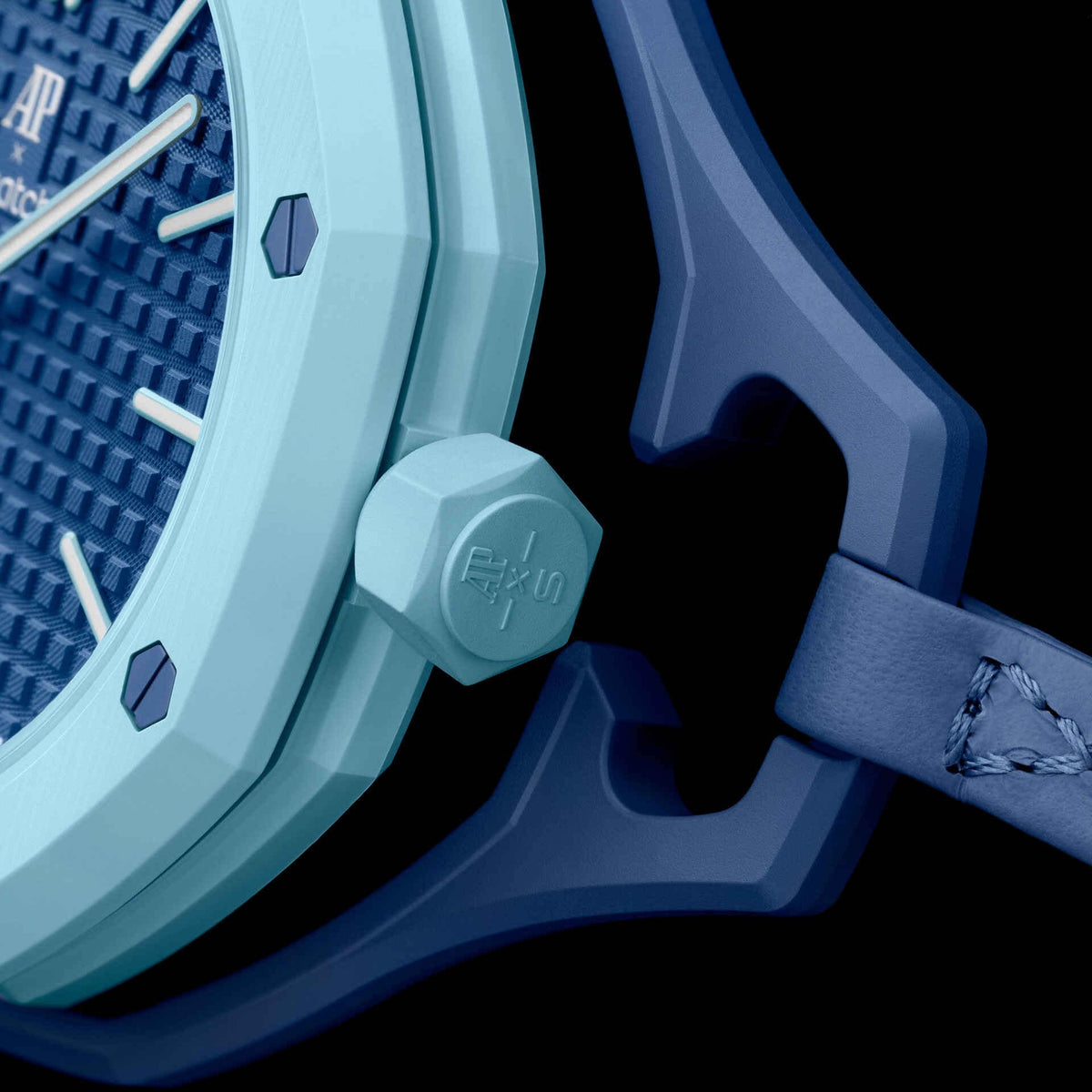 Swatch x Audemars Piguet Royal Pop Blue SSX03L100N Pocket Watch