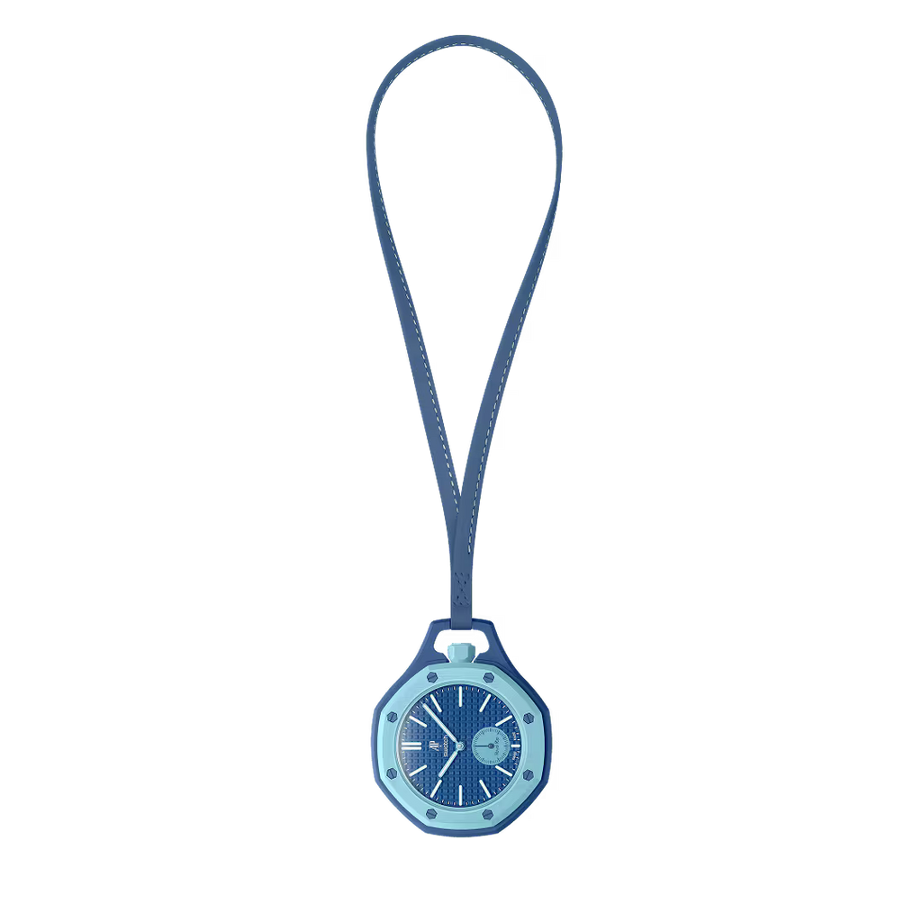 Swatch x Audemars Piguet Royal Pop Blue SSX03L100N Pocket Watch