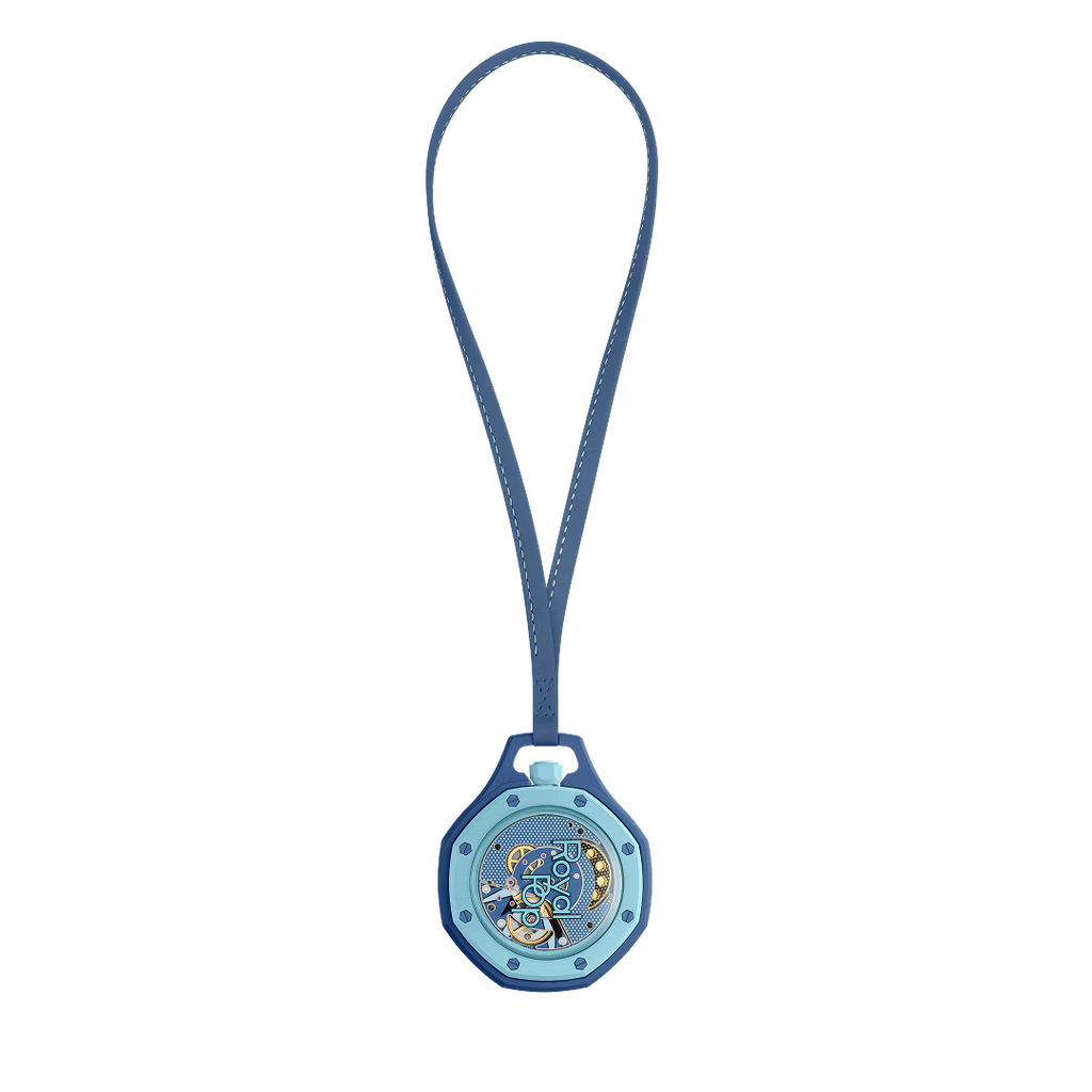 Swatch x Audemars Piguet Royal Pop Blue SSX03L100N Pocket Watch