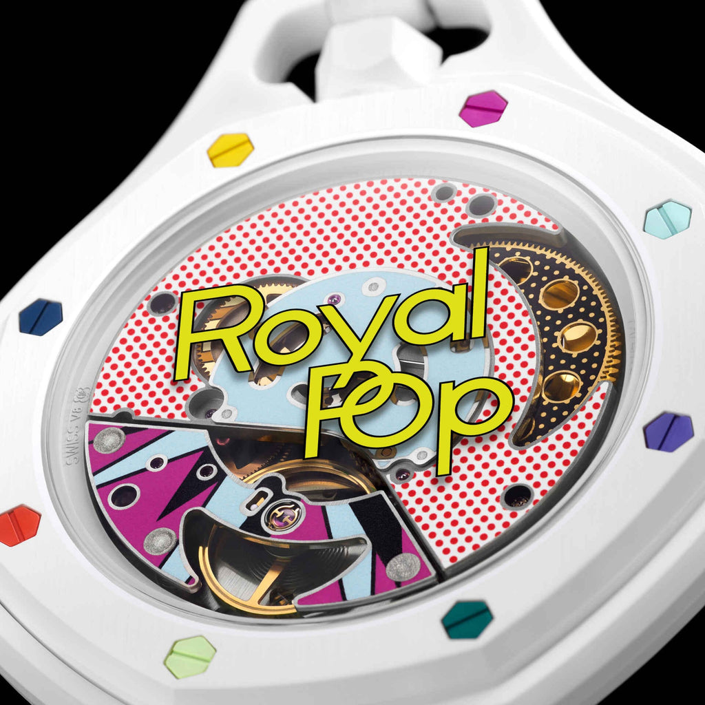 Audemars Piguet x Swatch Royal Pop Huit Blanc SSX03W100N Pocket Watch
