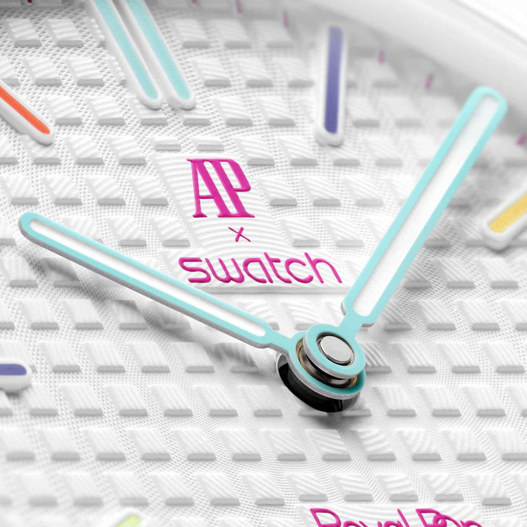 Audemars Piguet x Swatch Royal Pop Huit Blanc SSX03W100N Pocket Watch