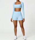 Summer 2PCS Yoga Suit Sports Set for Women