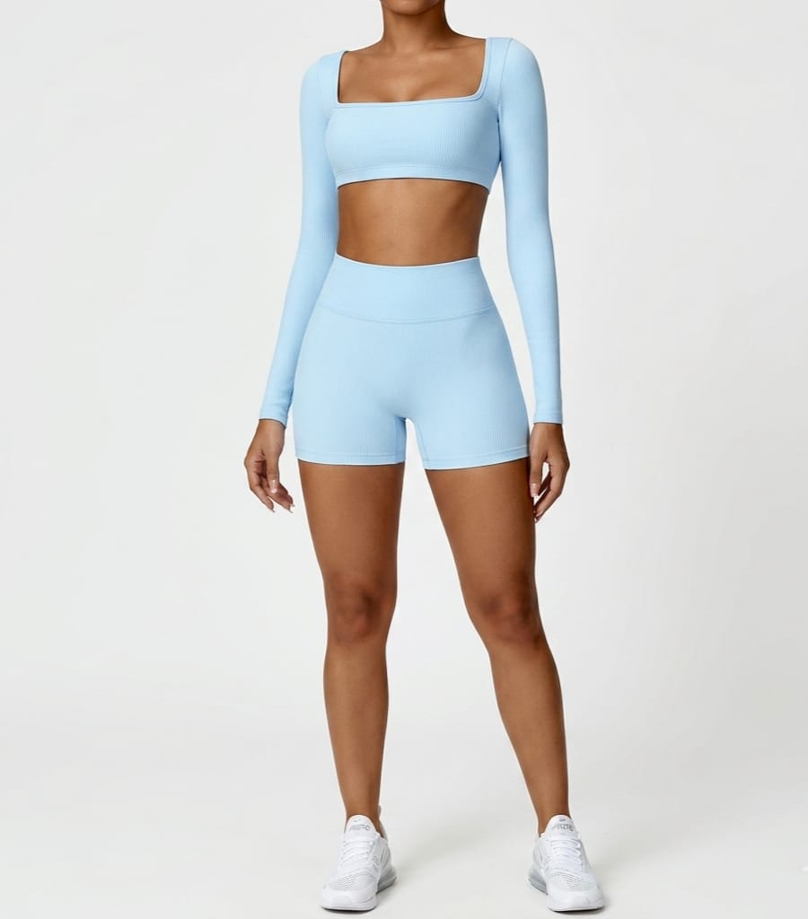 Summer 2PCS Yoga Suit Sports Set for Women
