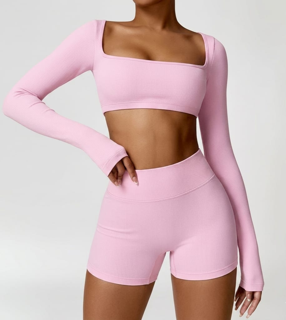 Summer 2PCS Yoga Suit Sports Set for Women