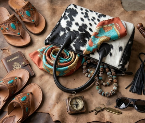 Premium Cowhide & Pure Leather Tote Bag