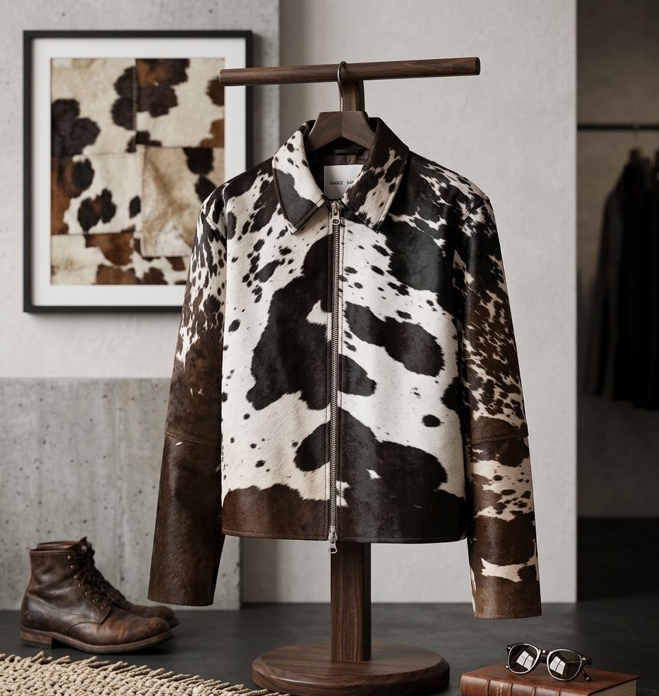 The Outlaw Cowhide Luxury Leather Jacket