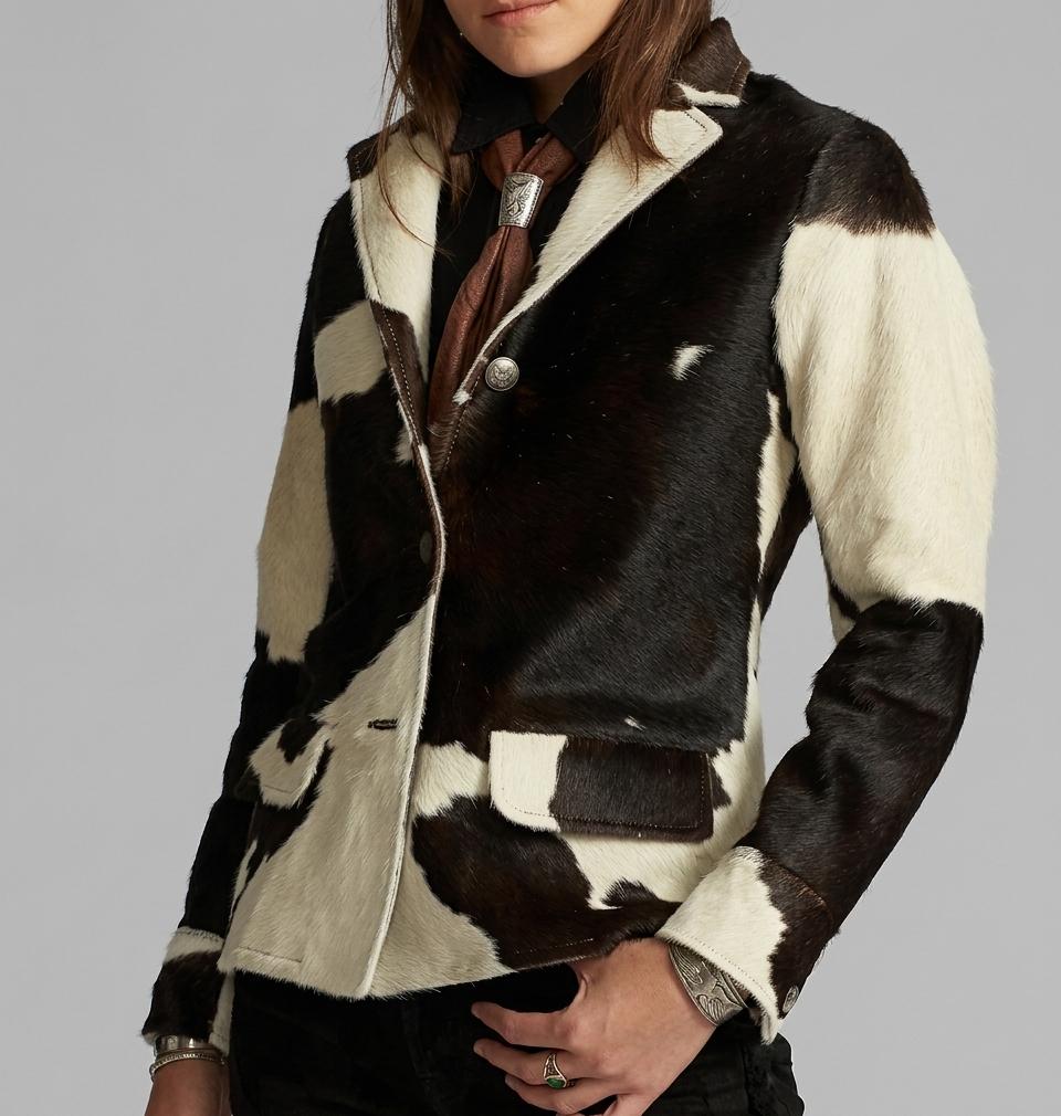 The Maverick Cowhide Luxury Blazer – 100% Pure Leather