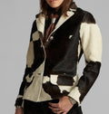 The Maverick Cowhide Luxury Blazer – 100% Pure Leather