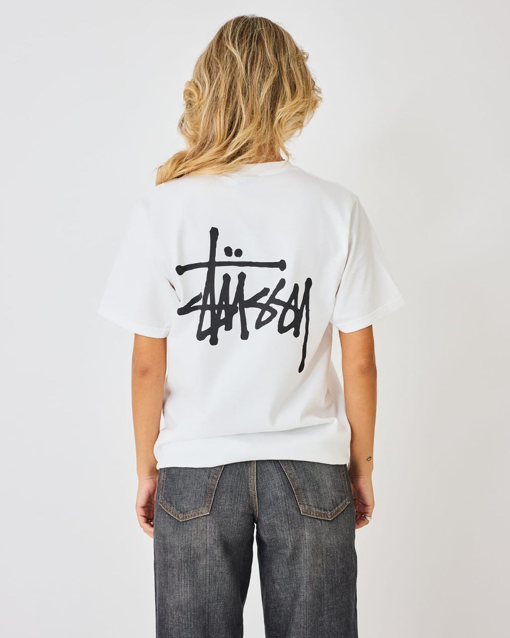Stussy Basic Logo Tee – White