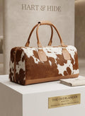 The Outbound Cowhide Luxury Duffle – 100% Pure Leather