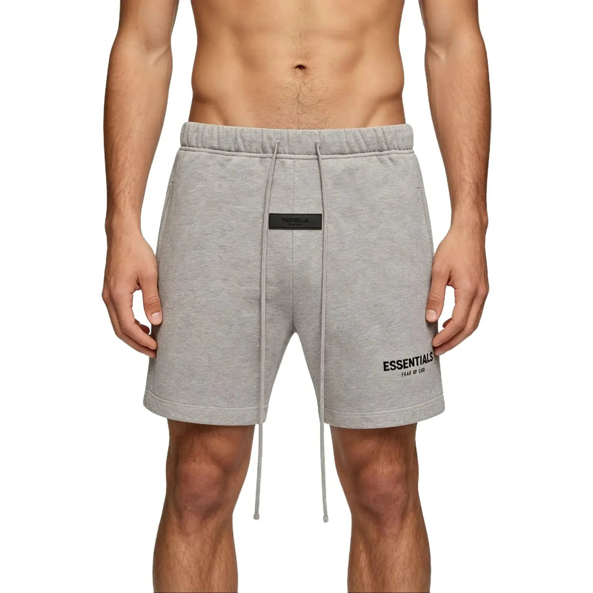 Essentials Sweat Shorts Dark Oatmeal | BLEEDESSENTIALS