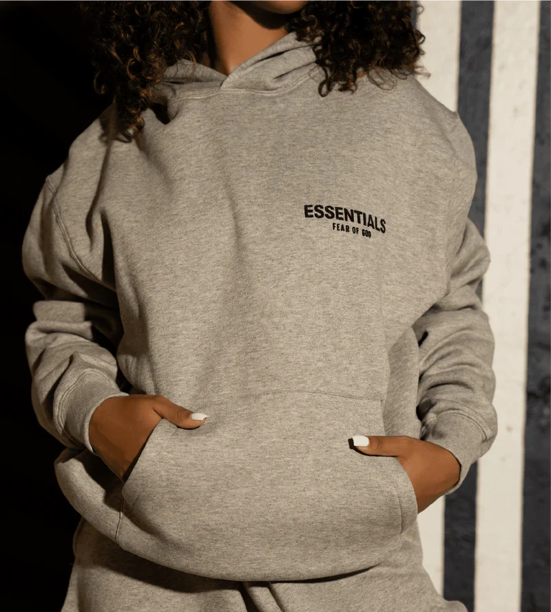 Fear of God Essentials Hoodie – Dark Oatmeal
