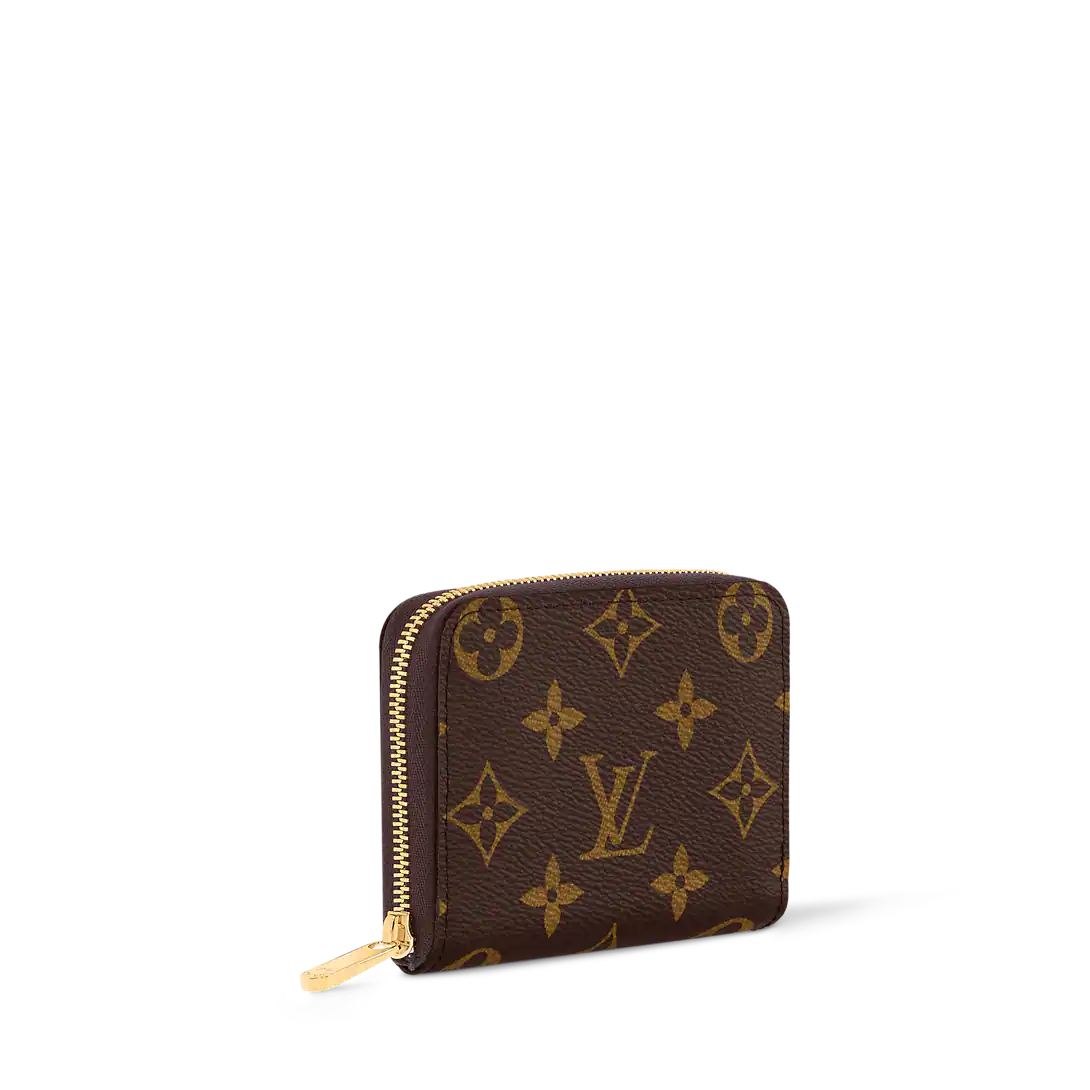 Louis Vuitton Monogram Zippy Coin Purse M60067 | Compact Designer Zip Wallet Set