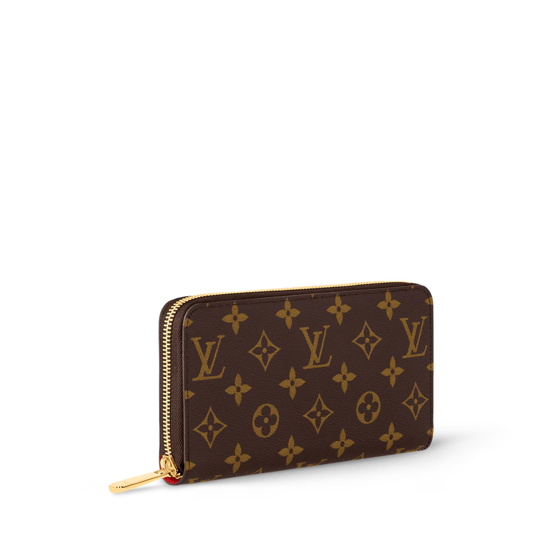 Louis Vuitton Monogram Zippy Wallet Set | Designer Zip-Around Long Wallet