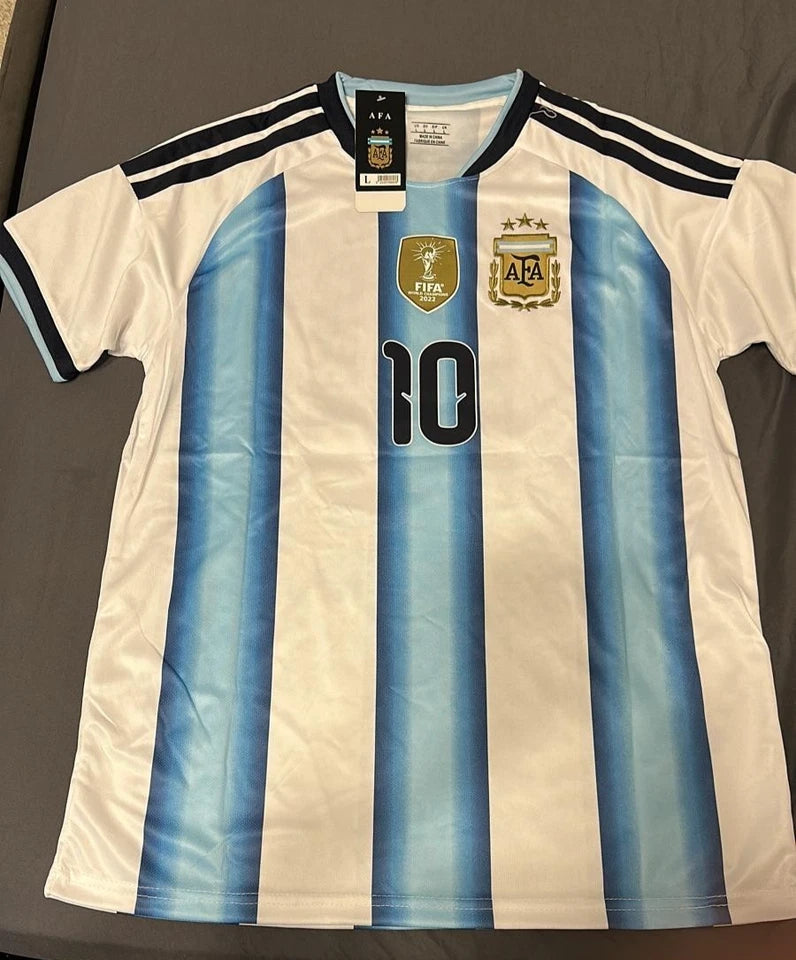Argentina Home Jersey #10 – World Champions Edition