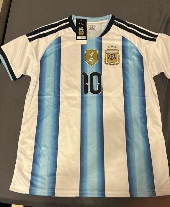 Argentina Home Jersey #10 – World Champions Edition