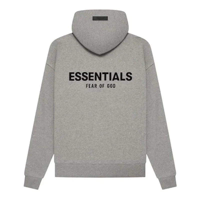 Essentials Hoodie Dark Oatmeal | BLEEDESSENTIALS