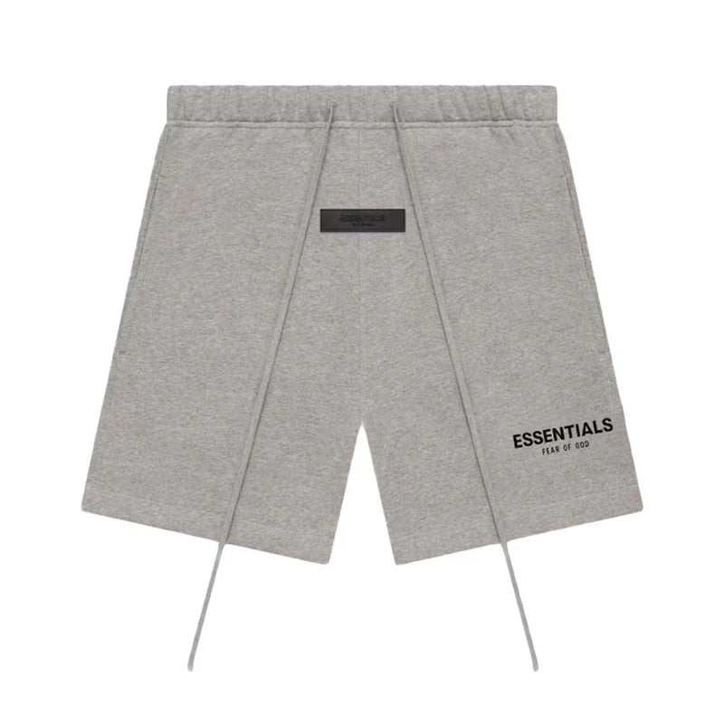 Essentials Sweat Shorts Dark Oatmeal | BLEEDESSENTIALS